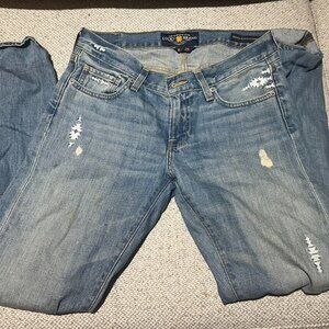 Ripped Lucky Brand Jeans